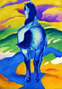 pgm fm 06 franz marc blaues pferd ii stampa artistica 70x100cm | Yourdecoration.it