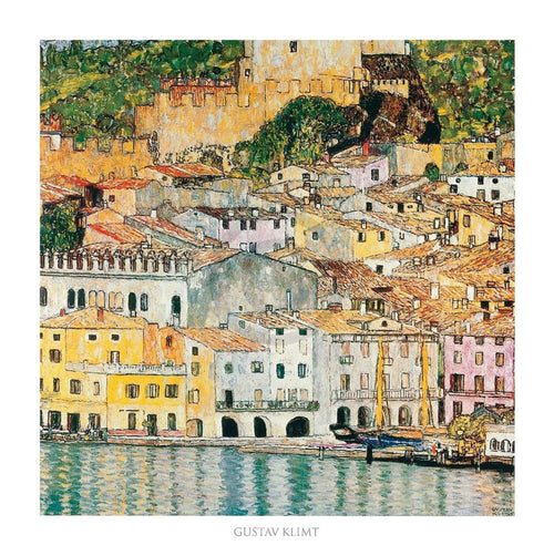 pgm gk 140 gustav klimt malcesine stampa artistica 70x70cm c39ec4d1 def2 4558 b78d bcf8a0b07985 | Yourdecoration.it