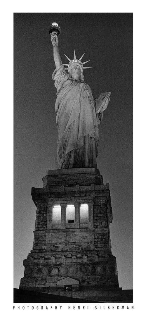 pgm hsi 21 henri silberman statue of liberty stampa artistica 22x50cm b442cede 2e80 4d3e a9ba 0c91bf8f5679 | Yourdecoration.it