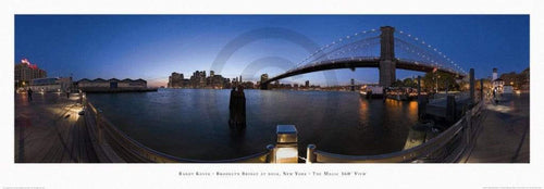 pgm kkr 01 randy kosek brooklyn bridge at dusk stampa artistica 95x33cm 6ea5e5fc 9bde 4002 ba66 7a14f57cc909 | Yourdecoration.it