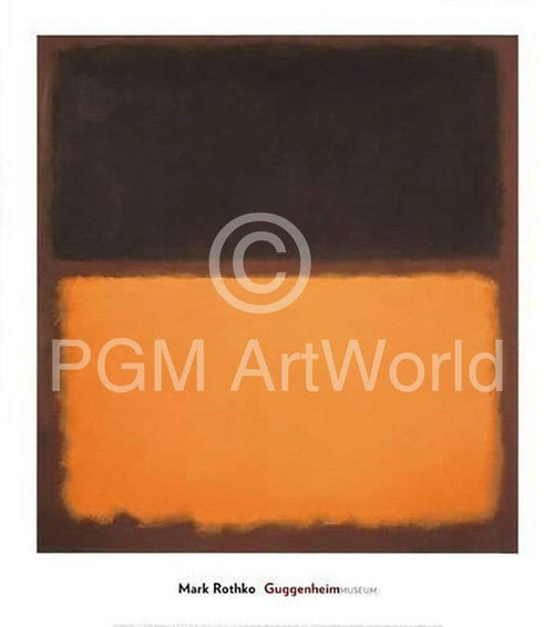 pgm mkr 124 mark rothko untitled 18 1963 stampa artistica 76x86cm | Yourdecoration.it