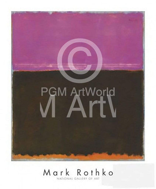 pgm mkr 856 mark rothko untitled 1953 stampa artistica 71x86cm | Yourdecoration.it