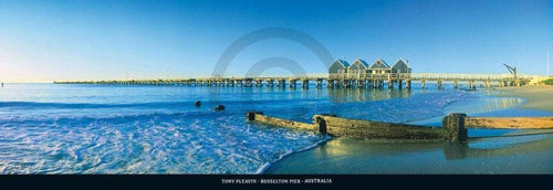 pgm pny 01 tony pleavin busselton pier australia stampa artistica 95x33cm | Yourdecoration.it