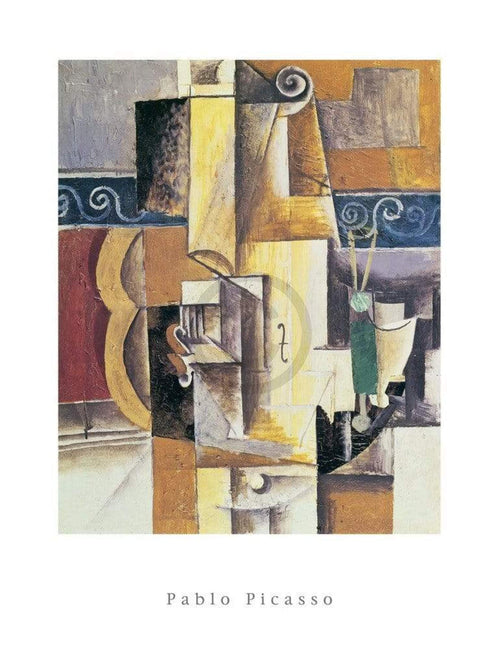pgm pp 204 pablo picasso violin and guitar stampa artistica 60x80cm | Yourdecoration.it