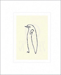 pgm pp 552 pablo picasso le pingouin stampa artistica 50x60cm | Yourdecoration.it