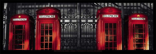 pgm rgs 56 stephane rey gorrez london red telephone boxes stampa artistica 95x33cm 5969cc29 cfba 4073 b167 8058fa188b59 | Yourdecoration.it