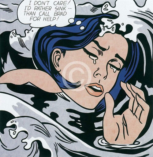 pgm rli 291s roy lichtenstein drowning girl small stampa artistica 28x35 5cm 48e7d3fe f270 48f7 9958 c747b8053731 | Yourdecoration.it