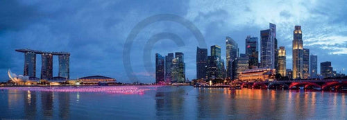 pgm stl 45 shutterstock panorama of singapore stampa artistica 95x33cm 12610eda cda6 4d97 8325 9094c700d074 | Yourdecoration.it
