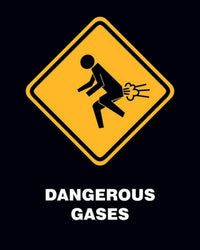 Pyramid Dangerous Gases Poster 40x50cm | Yourdecoration.it