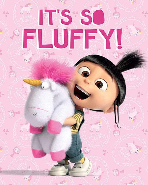 Pyramid Despicable Me Its So Fluffy Poster 40x50cm | Yourdecoration.it