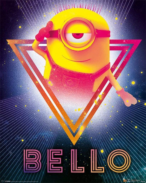 Pyramid Despicable Me 3 80s Bello Poster 40x50cm | Yourdecoration.it