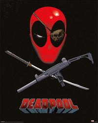 Pyramid Deadpool Eye Patch Poster 40x50cm | Yourdecoration.it