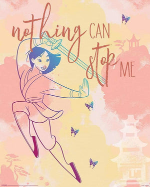 Pyramid Mulan Nothing Can Stop Me Poster 40x50cm | Yourdecoration.it