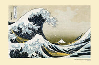 Pyramid Hokusai Great Wave off Kanagawa Poster 91,5x61cm | Yourdecoration.it