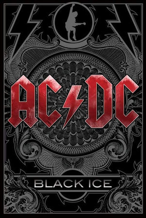 Pyramid AC DC Black Ice Poster 61x91,5cm | Yourdecoration.it