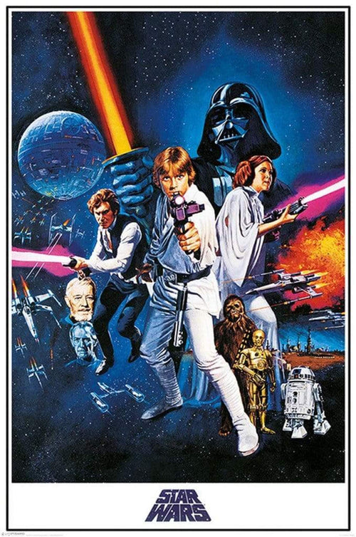 Pyramid Star Wars A New Hope One Sheet Poster 61x91,5cm | Yourdecoration.it