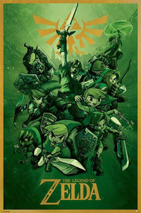 Pyramid The Legend of Zelda Link Poster 61x91,5cm | Yourdecoration.it