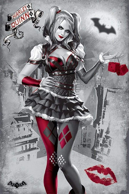 Pyramid Batman Arkham Knight Harley Quinn Poster 61x91,5cm | Yourdecoration.it