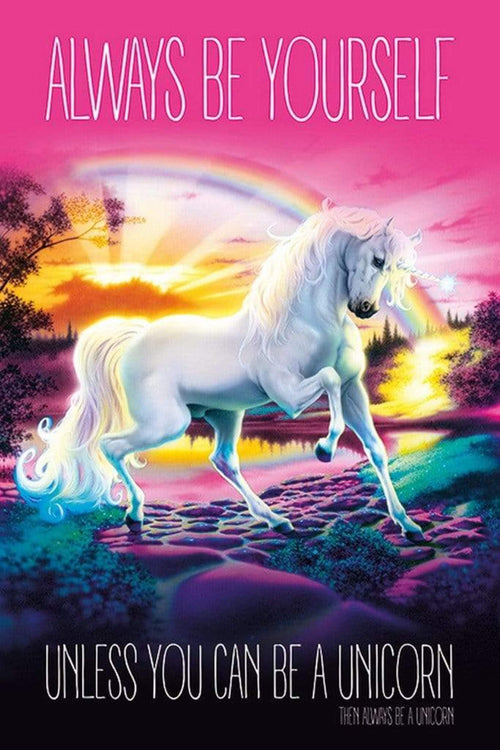 Pyramid Unicorn Always Be Yourself Poster 61x91,5cm | Yourdecoration.it