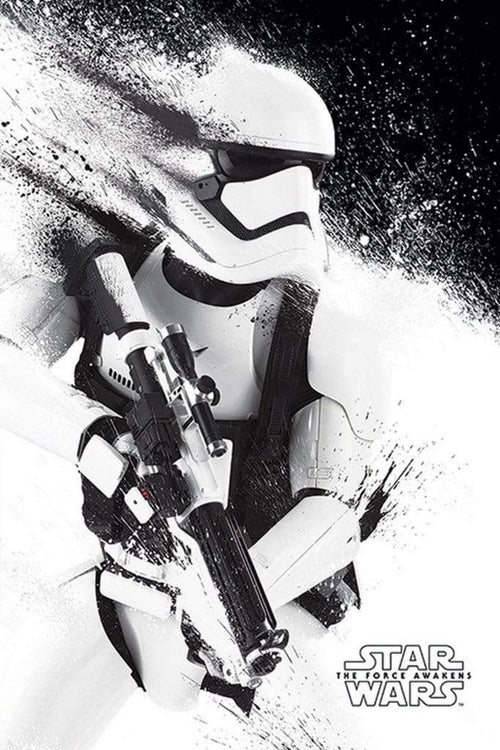 Pyramid Star Wars Episode VII Stormtrooper Paint Poster 61x91,5cm | Yourdecoration.it