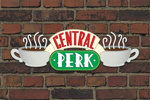 Pyramid Friends Central Perk Brick Poster 91,5x61cm | Yourdecoration.it