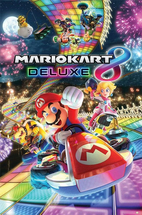 Pyramid Mario Kart 8 Deluxe Poster 61x91,5cm | Yourdecoration.it