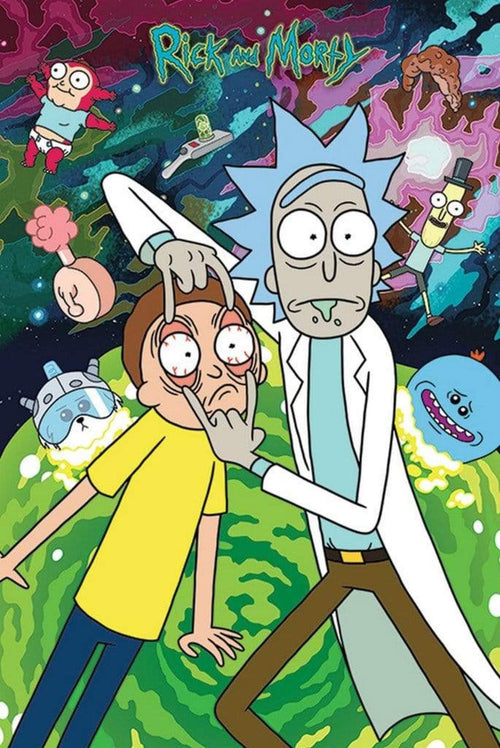 Pyramid Rick and Morty Watch Poster 61x91,5cm | Yourdecoration.it