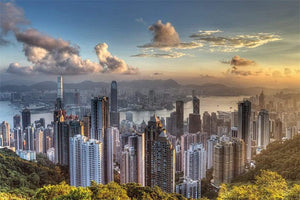 Pyramid Hong Kong Victoria Peak Poster 91,5x61cm | Yourdecoration.it