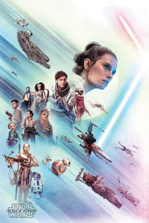 Pyramid Star Wars The Rise of Skywalker Rey Poster 61x91,5cm | Yourdecoration.it