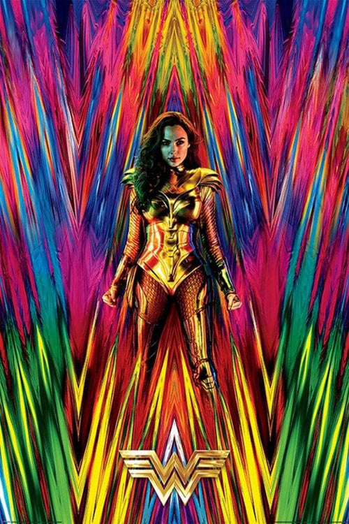 Pyramid Wonder Woman 1984 Neon Static Poster 61x91,5cm | Yourdecoration.it