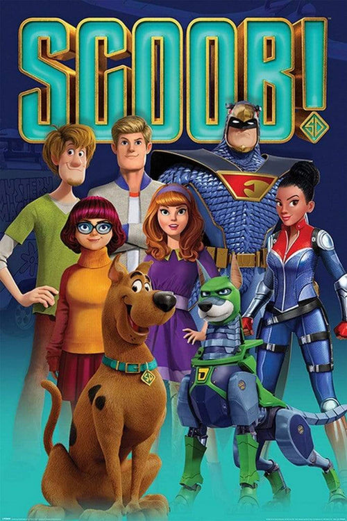Pyramid Scoob! Scooby Gang and Falcon Force Poster 61x91,5cm | Yourdecoration.it