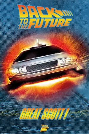 Pyramid Back to the Future Great Scott Poster 61x91,5cm | Yourdecoration.it