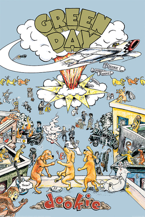 Pyramid Green Day Dookie Poster 61x91,5cm | Yourdecoration.it