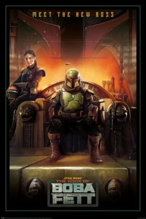 Pyramid PP34918 Star Wars The Book Of Boba Fett Meet The New Boss Poster | Yourdecoration.it