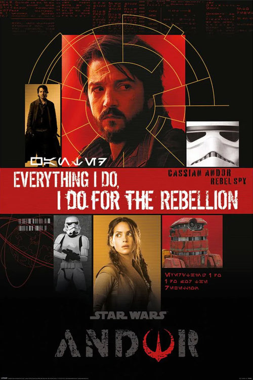 Pyramid Pp35061 Star Wars Andor For The Rebellion Poster 61X91,5cm | Yourdecoration.it