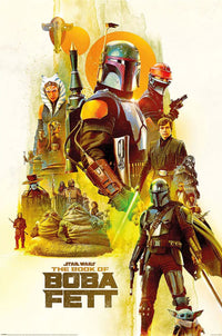 Pyramid Pp35076 Star Wars The Book Of Boba Poster 61x91,5cm | Yourdecoration.it