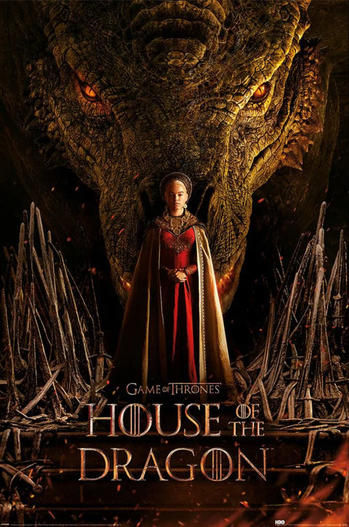 Pyramid Pp35204 House Of The Dragon Throne Poster 61X91,5cm | Yourdecoration.it