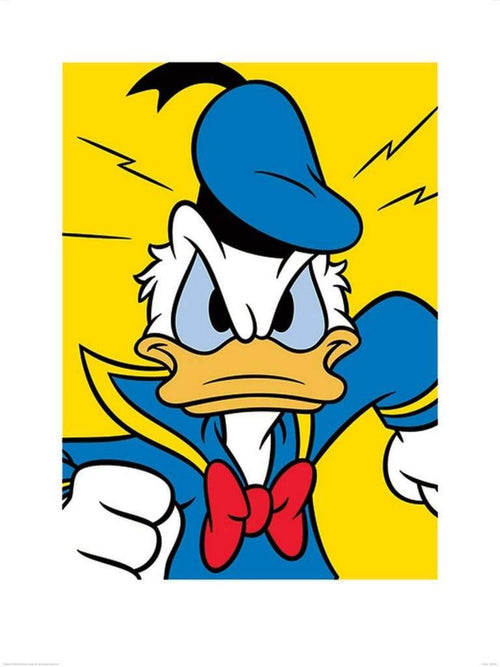 pyramid ppr40343 donald duck mad stampa artistica 60x80cm | Yourdecoration.it