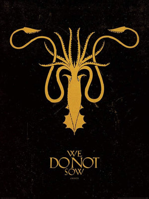 pyramid ppr40490 game of thrones greyjoy stampa artistica 60x80cm | Yourdecoration.it