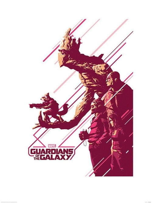 pyramid ppr40590 guardians of the galaxy stance stampa artistica 60x80cm | Yourdecoration.it