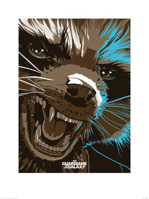 pyramid ppr40591 guardians of the galaxy rocket raccoon stampa artistica 60x80cm | Yourdecoration.it