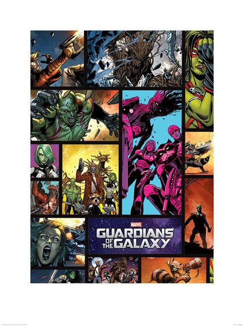 pyramid ppr40593 guardians of the galaxy comics stampa artistica 60x80cm | Yourdecoration.it