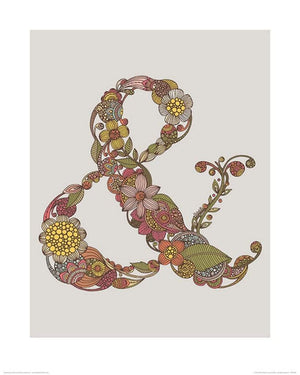 pyramid ppr43302 valentina ramos ampersand stampa artistica 40x50cm | Yourdecoration.it