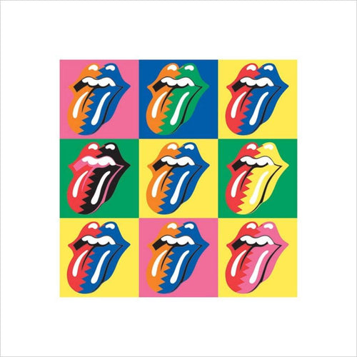 pyramid ppr45054 the rolling stones pop art stampa artistica 40x40cm | Yourdecoration.it
