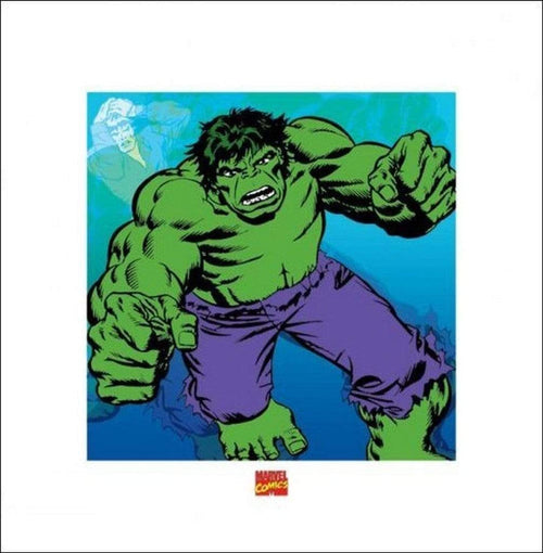 pyramid ppr45086 hulk marvel comics stampa artistica 40x40cm | Yourdecoration.it