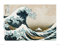 pyramid ppr51048 hokusai great wave off kanagawa stampa artistica 60x80cm | Yourdecoration.it