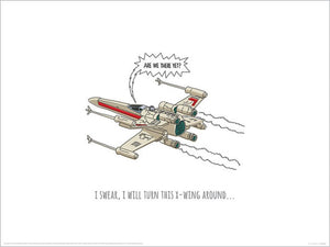 pyramid ppr54054 star wars turn this around stampa artistica 40x30cm | Yourdecoration.it