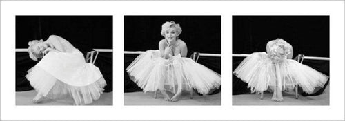 pyramid ppr67066 marilyn monroe ballerina triptych stampa artistica 33x95cm | Yourdecoration.it