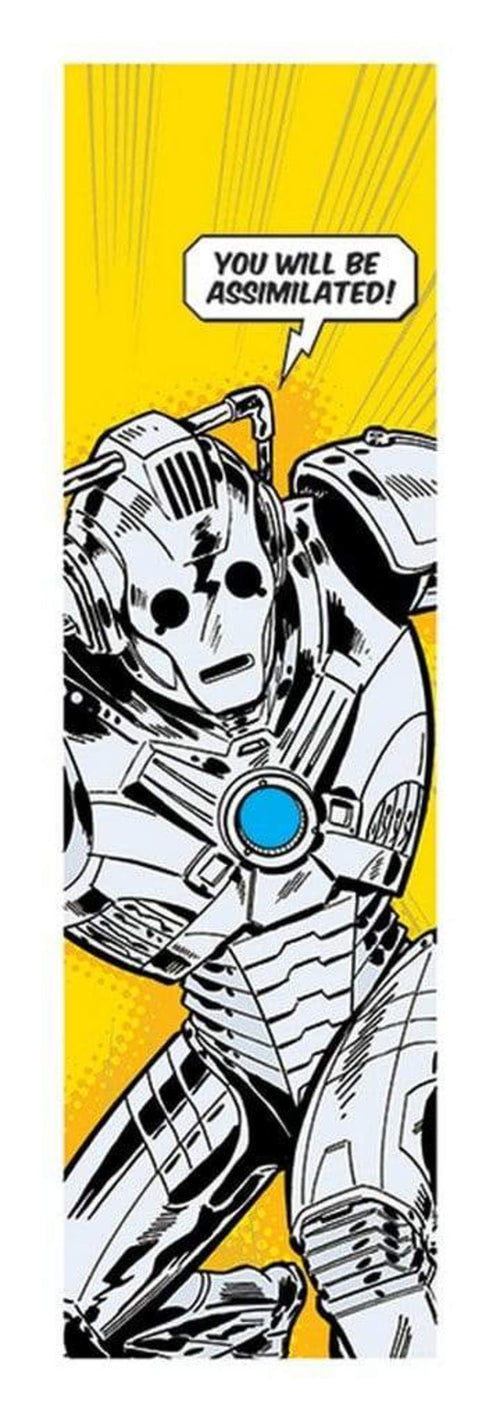 pyramid ppr67096 doctor who comic cyberman stampa artistica 33x95cm | Yourdecoration.it