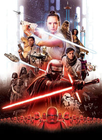 Carta da Parati - Star Wars EP9 Movie Poster Rey 184x254cm - Carta da Parati